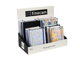 Finocam Agenda Escolar Secundaria Espiral 2026-27 Tapa PP con Goma Surtido