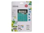 Liderpapel xf24 Calculadora Sobremesa 10 Dígitos Solar y Pila Verde 127x105x24 mm