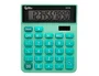 Liderpapel xf24 Calculadora Sobremesa 10 Dígitos Solar y Pila Verde 127x105x24 mm