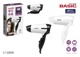 Inde Secador Pelo Plegable 1000W Basic Home (6 Unidades)