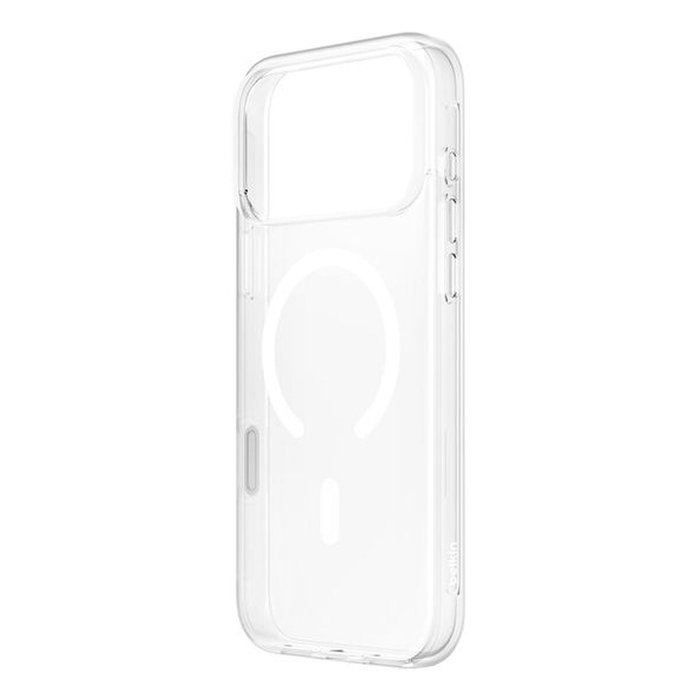 Belkin SheerForce funda para Apple iPhone 17 Pro Max, 17,5 cm (6.9 pulgadas), Transparente