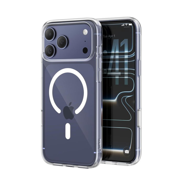 Belkin SheerForce funda para Apple iPhone 17 Pro Max, 17,5 cm (6.9 pulgadas), Transparente
