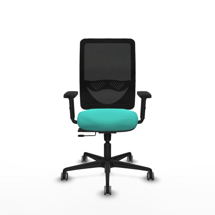 PIQUERAS Y CRESPO Silla de oficina Zulema Turquesa y Negro PIQUERAS Y CRESPO Silla de oficina Zulema Turquesa y Negro