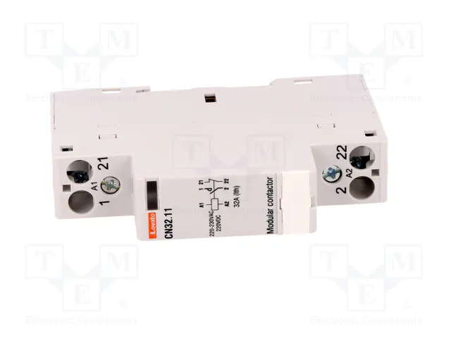 LOVATO ELECTRIC Contactor CN32 2-polar de instalación 32A