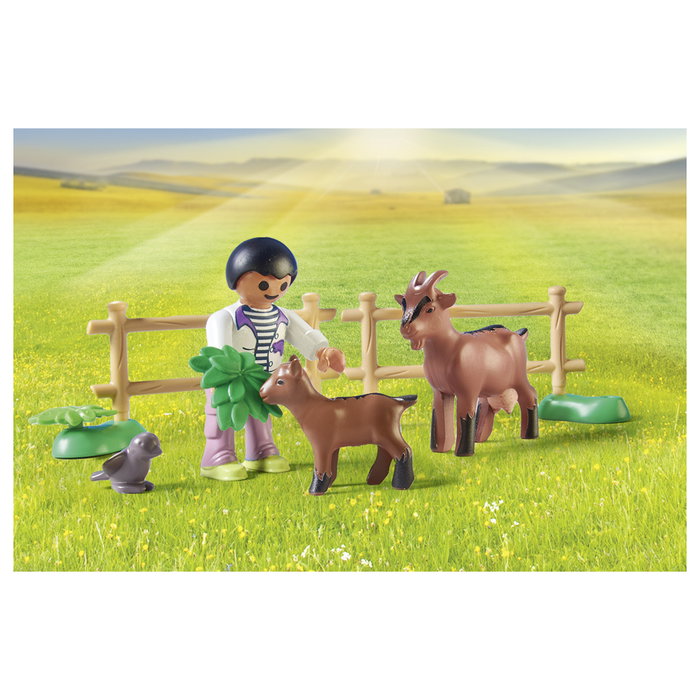 PLAYMOBIL Tractor con tráiler y cisterna Country 71442 PLAYMOBIL Tractor con tráiler y cisterna Country 71442