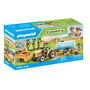 Playmobil Tractor Con Tráiler Y Cisterna Country 71442 - Juego de Aventura Agrícola para Niños +4 Años