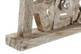 DKD Home Decor Decoración Mango y Aluminio Relax Natural