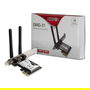 Inter-Tech DMG-31 Tarjeta WiFi Interna PCI Express, Wi-Fi 4 (802.11n), 300 Mbit/s, 2 Antenas de 3 dBi, para PC con Windows