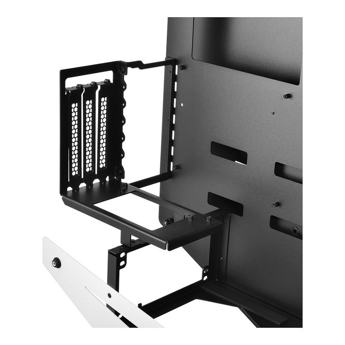 Sharkoon ELITE SHARK CA700 negro/blanco, con panel lateral de cristal templado