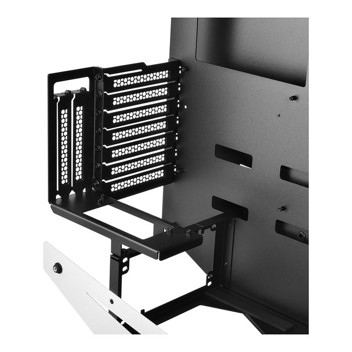 Sharkoon ELITE SHARK CA700 negro/blanco, con panel lateral de cristal templado