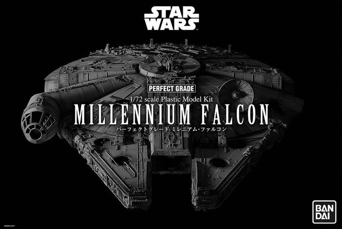Bandai Star Wars Perfect Grade Millennium Falcon 1/72 con luz