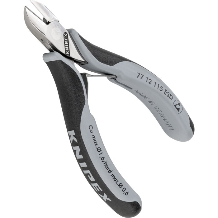 Knipex Alicate de Corte Diagonal Electronics ESD 7712115