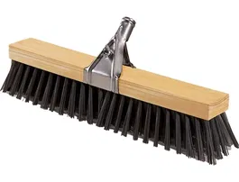 Dahi Cepillo Barrendero Madera Reforzado Cerdas Polipropileno 52x9 cm con Pinza y Palo