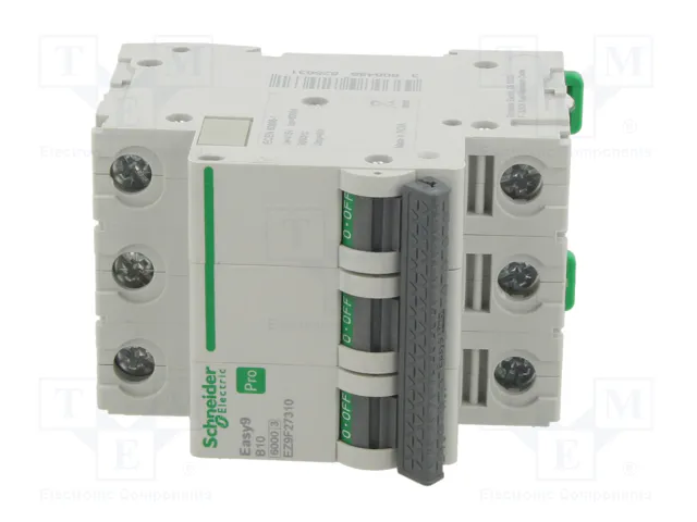 SCHNEIDER ELECTRIC Interruptor magnetotérmico Easy9 Pro 10A 3 polos 6kA SCHNEIDER ELECTRIC Interruptor magnetotérmico Easy9 Pro 10A 3 polos 6kA