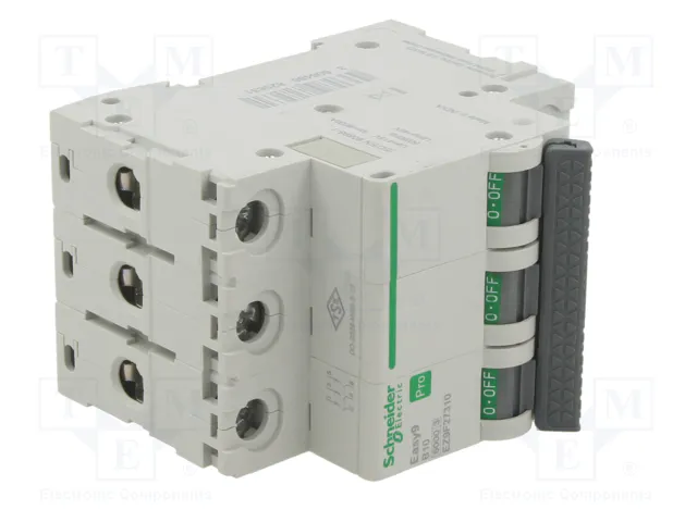 SCHNEIDER ELECTRIC Interruptor magnetotérmico Easy9 Pro 10A 3 polos 6kA SCHNEIDER ELECTRIC Interruptor magnetotérmico Easy9 Pro 10A 3 polos 6kA