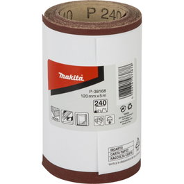 Makita Rollo de lija P-38168 120mm x 5m K240