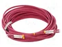 GOOBAY Cable de conexión de fibra óptica OM4 LC/UPC duplex 15m