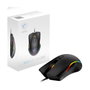MSI Forge GM300 Ratón Gaming Ambidextro 7200 DPI Negro