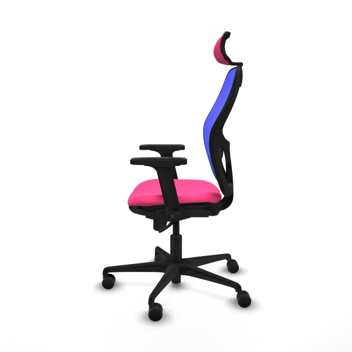 PIQUERAS Y CRESPO Silla de oficina Jorquera Rosa y Azul PIQUERAS Y CRESPO Silla de oficina Jorquera Rosa y Azul