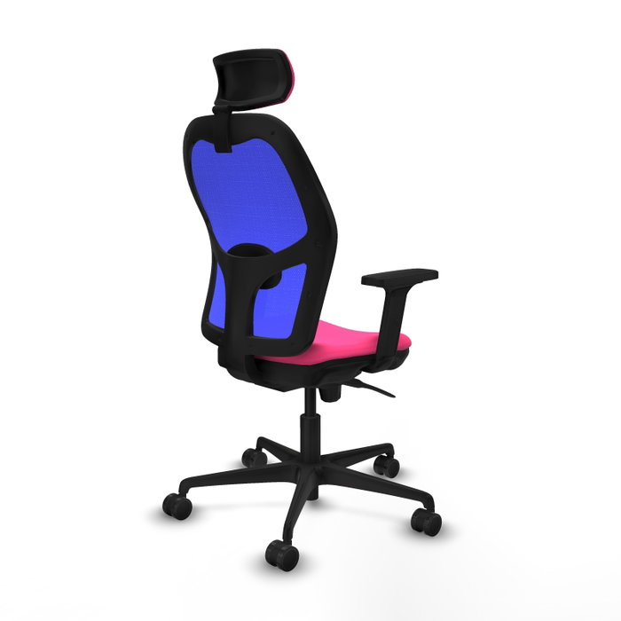PIQUERAS Y CRESPO Silla de oficina Jorquera Rosa y Azul PIQUERAS Y CRESPO Silla de oficina Jorquera Rosa y Azul