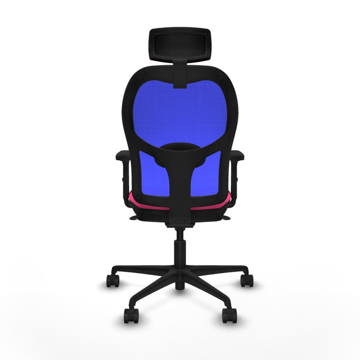 PIQUERAS Y CRESPO Silla de oficina Jorquera Rosa y Azul PIQUERAS Y CRESPO Silla de oficina Jorquera Rosa y Azul