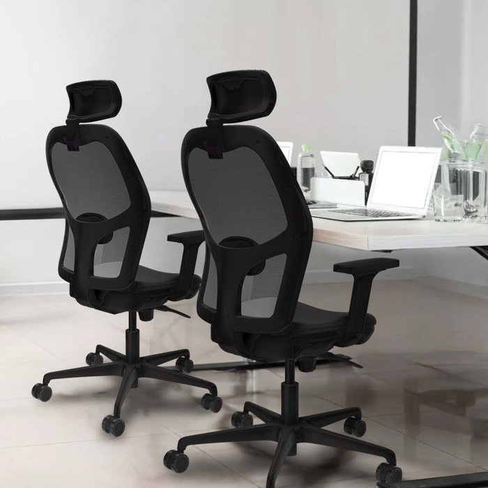 PIQUERAS Y CRESPO Silla de oficina Jorquera Rosa y Azul PIQUERAS Y CRESPO Silla de oficina Jorquera Rosa y Azul