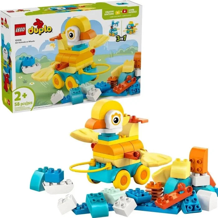 LEGO DUPLO Animales sobre Ruedas 3 en 1