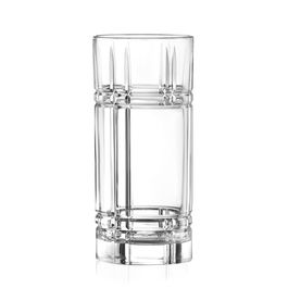 Rcr Cristalleria IT Vaso Alto 370 Ml (6 Unidades) Cristal Transparente y Resistente