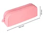 Antartik Estuche portatodo Prisma silicona soft rectangular 185x50x75 mm Rosa chicle