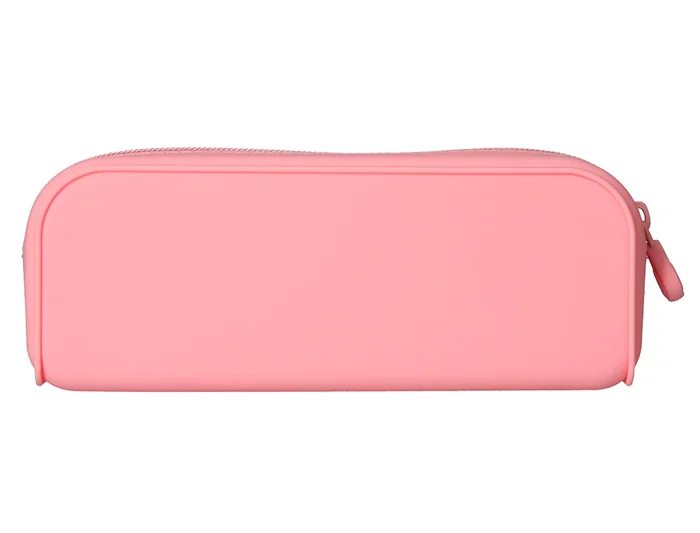 Antartik Estuche portatodo Prisma silicona soft rectangular 185x50x75 mm Rosa chicle