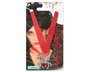 Collar Araña Con Cinta Roja y Gema Decorativa para Halloween - Accesorio Adulto