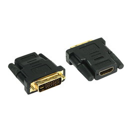 GoodConnections Adapter HDMI a DVI-D 24+1 (BU-ST) - Negro