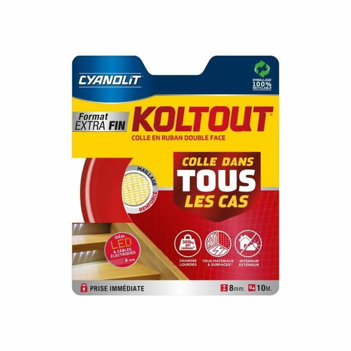 Cyanolit Cinta adhesiva de doble cara extrafina y ultrafina Cyanolit Cinta adhesiva de doble cara extrafina y ultrafina