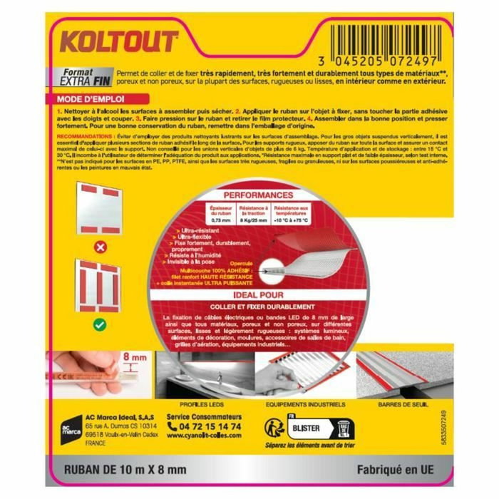Cyanolit Cinta adhesiva de doble cara extrafina y ultrafina Cyanolit Cinta adhesiva de doble cara extrafina y ultrafina