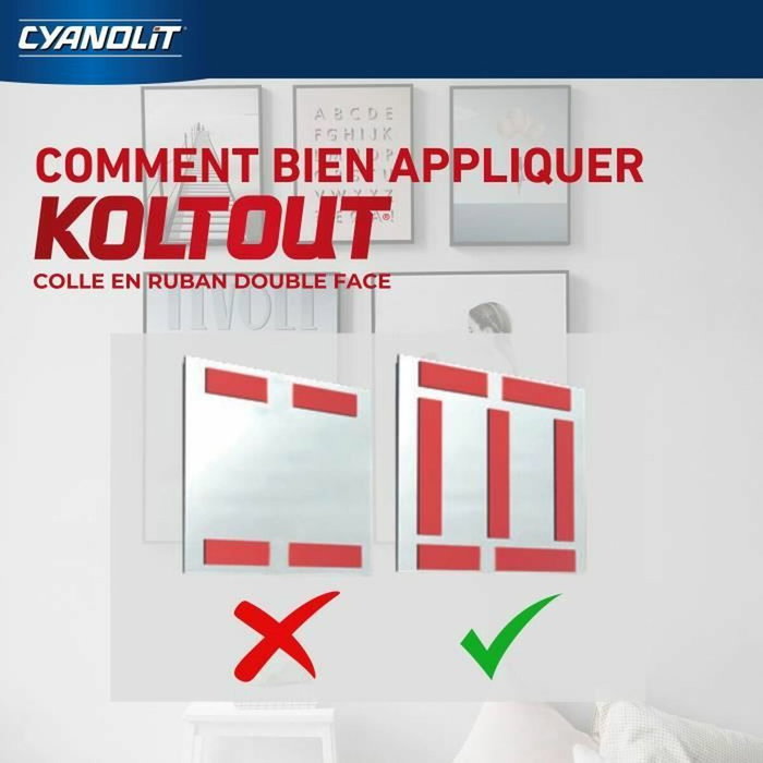 Cyanolit Cinta adhesiva de doble cara extrafina y ultrafina Cyanolit Cinta adhesiva de doble cara extrafina y ultrafina