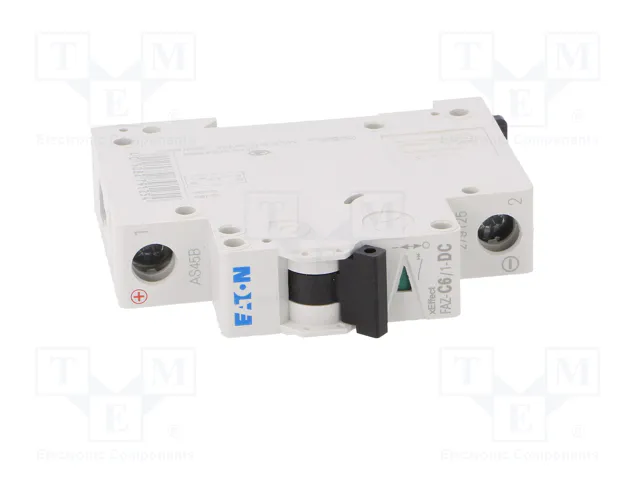 EATON ELECTRIC FAZ-C6/1-DC Interruptor magnetotérmico 6A 250VDC 1 polo EATON ELECTRIC FAZ-C6/1-DC Interruptor magnetotérmico 6A 250VDC 1 polo