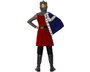Disfraz Rey Medieval Niño Infantil 5-6 Años Azul Niño Carnaval Hombre Polyester