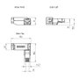 Siemens 6GK1901-1BB20-2AA0 Stecker-/PROFINET 90° RJ45