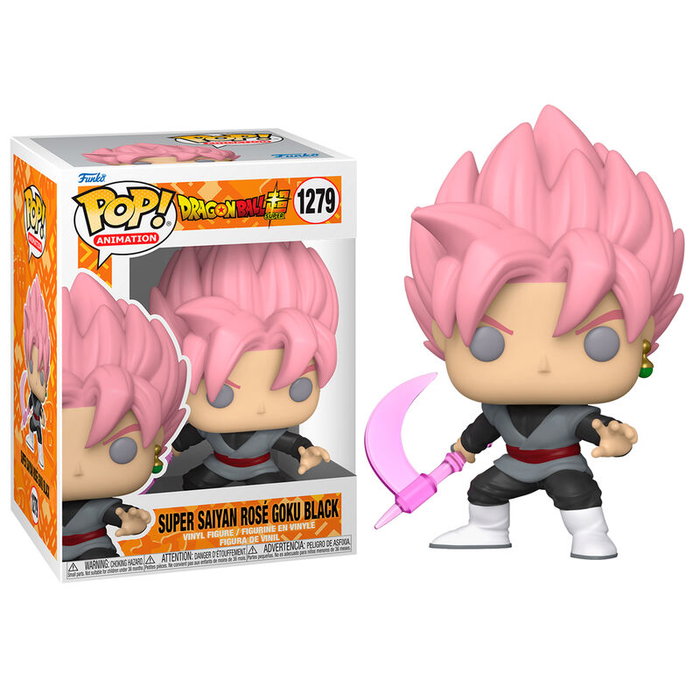 Funko Figura POP Dragon Ball Super Super Saiyan Rose Goku Black Vinilo 9cm Exclusiva