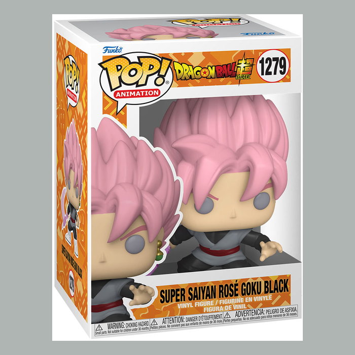 Funko Figura POP Dragon Ball Super Super Saiyan Rose Goku Black con Scythe