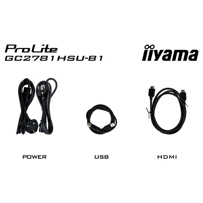 iiyama G-Master GC2781HSU-B1 Monitor Gaming 27" Full HD VA 144Hz 1ms FreeSync HDMI DisplayPort USB Altavoces Negro