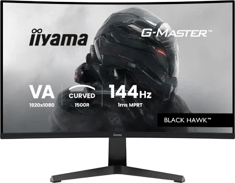iiyama G-Master GC2781HSU-B1 Black Hawk 27 pulg. Full HD Curvo VA 144Hz 1ms HDMI DisplayPort USB iiyama G-Master GC2781HSU-B1 Black Hawk 27 pulg. Full HD Curvo VA 144Hz 1ms HDMI DisplayPort USB
