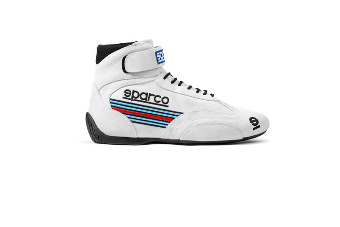 Sparco Zapatillas Martini Blanco Talla 43 - S00128743MRBI - Calzado Motorsport para Calle y Eventos