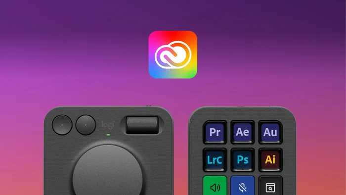 Logitech mx creative console teclado bluetooth/usb