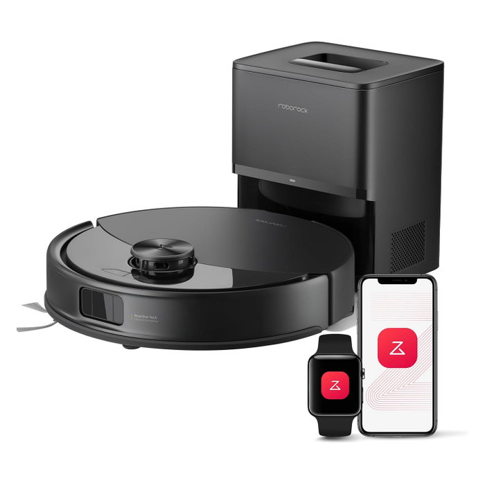 Roborock Q10 VF+ con Estación RockDock Plus Negro Roborock Q10 VF+ con Estación RockDock Plus Negro