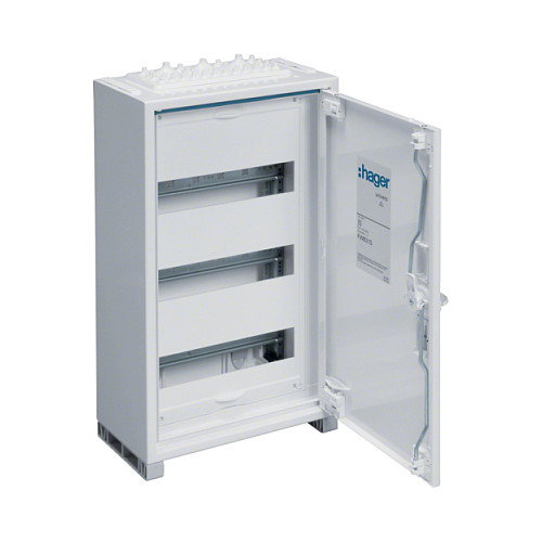 Hager FWB31S Rack o bastidor independiente IP44 Blanco Hager FWB31S Rack o bastidor independiente IP44 Blanco