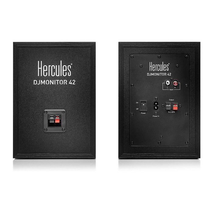 Hercules DJMonitor 42 Altavoces de monitor para DJ Negro Hercules DJMonitor 42 Altavoces de monitor para DJ Negro