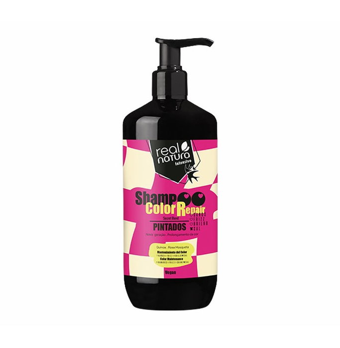Real Natura Champú Sem Sal Color Repair 500ml Real Natura Champú Sem Sal Color Repair 500ml