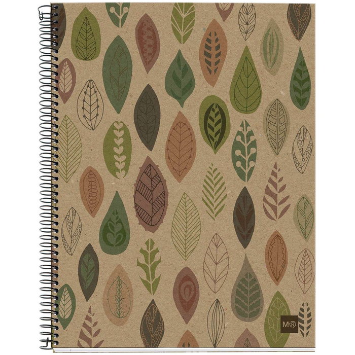 MIQUELRIUS Bloc Eco Design A4 con tapa dura y 120 hojas cuadriculadas MIQUELRIUS Bloc Eco Design A4 con tapa dura y 120 hojas cuadriculadas