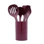 Set 4 Utensilios con Cubo Scarlet Quid 32 cm